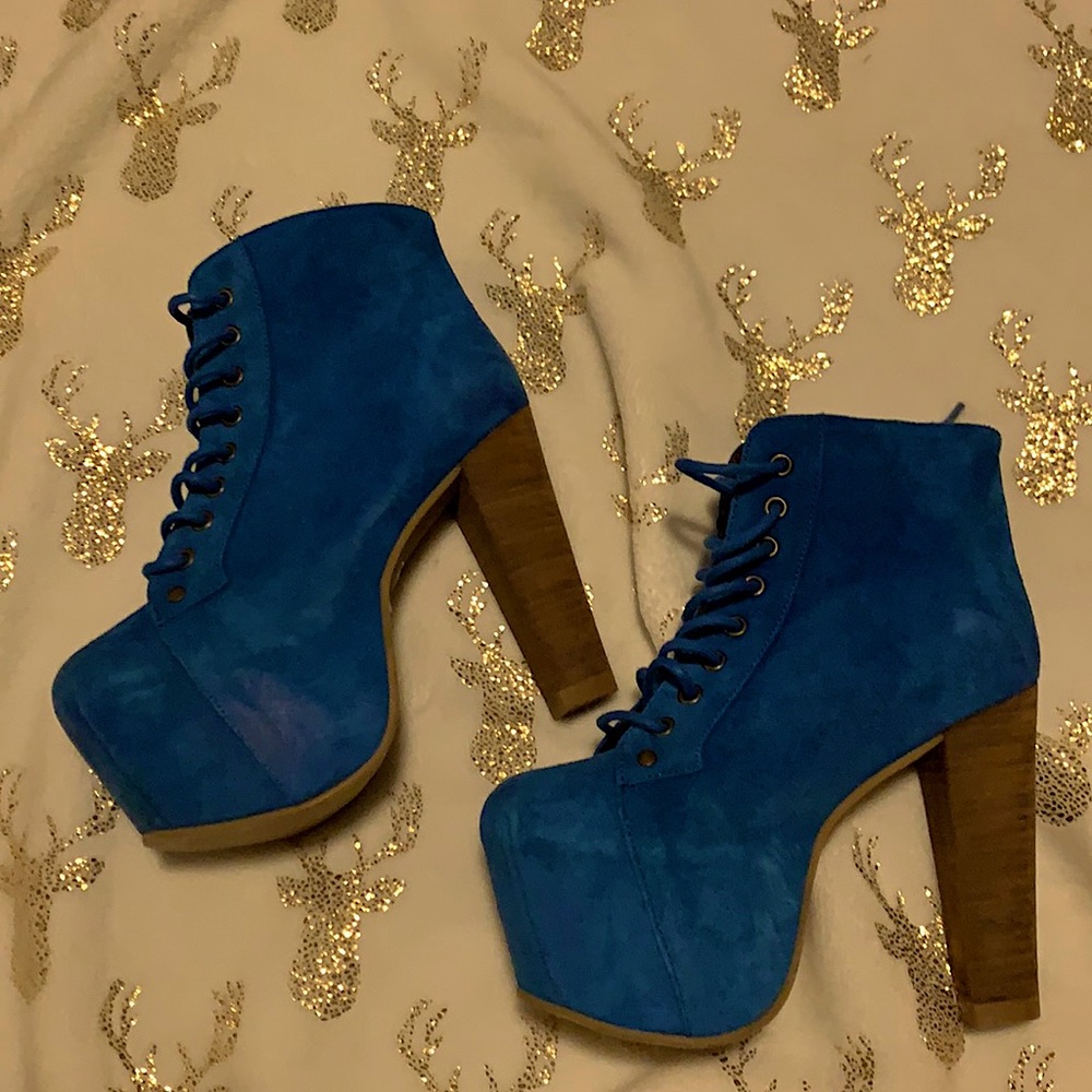 Jeffrey Campbell LITA Boots, Size 6